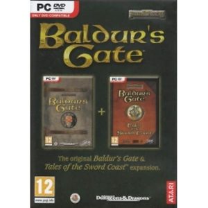 Baldur's Gate And Tales Of The Sword Coast Expansion Game PC